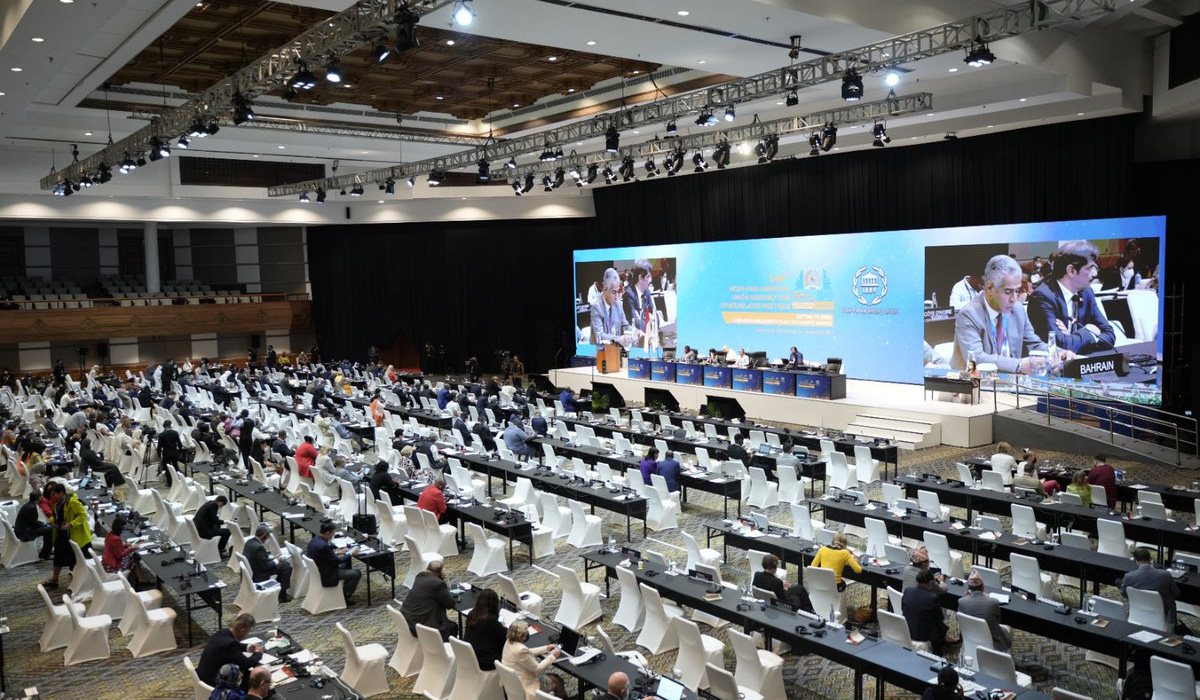 Shura Council Participates in 'Voting on Emergency Item' Session within IPU General Assembly